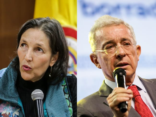 María Gaitán Valencia y Álvaro Uribe | Fotos: Colprensa