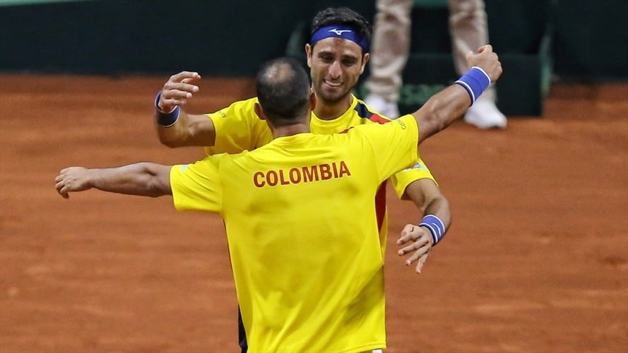 Juan Sebastián Cabal y Robert Farah son favoritos para llevarse la medalla de oro en dobles. Foto: Colprensa