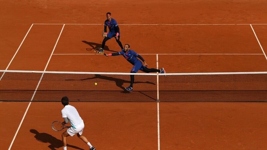 Robert Farah y Juan Sebastián Cabal. Foto: Getty Images.