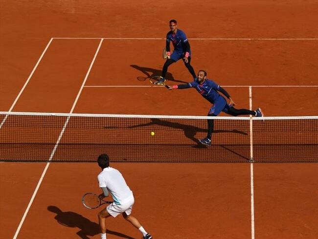 Robert Farah y Juan Sebastián Cabal. Foto: Getty Images.