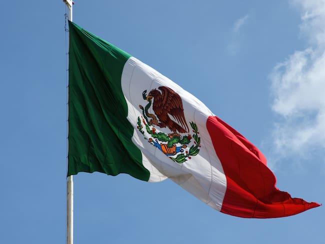 Imagen de referencia de la bandera de México. Foto: Getty Images.