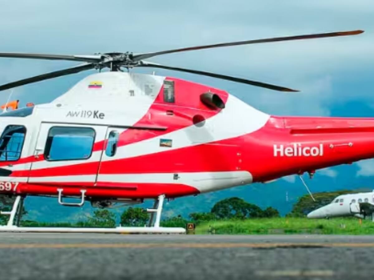 Helicol habló sobre helicóptero en supuesto mal estado que estaría vendiendo a Ecopetrol