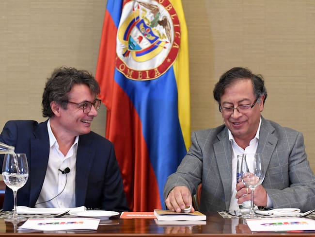 Alejandro Gaviria y Gustavo Petro | Foto: Daniel Muñoz - Getty Images