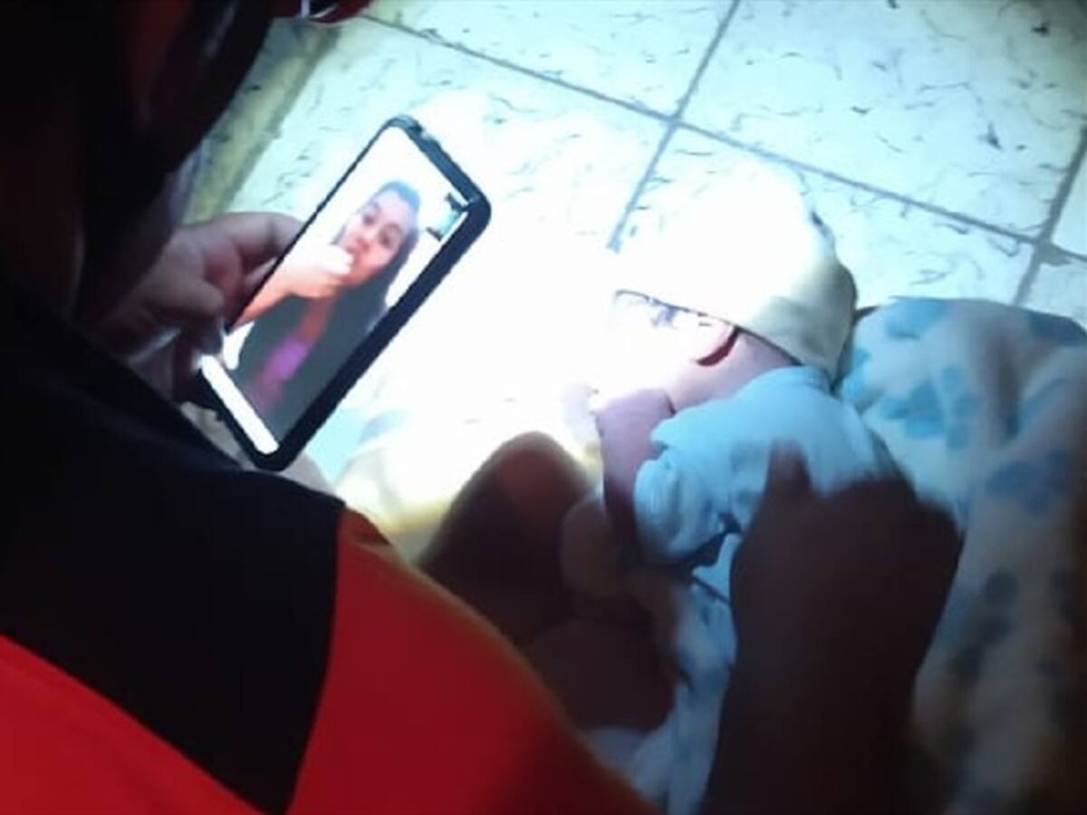 Defensa Civil atendió parto en plena vía de Piedecuesta