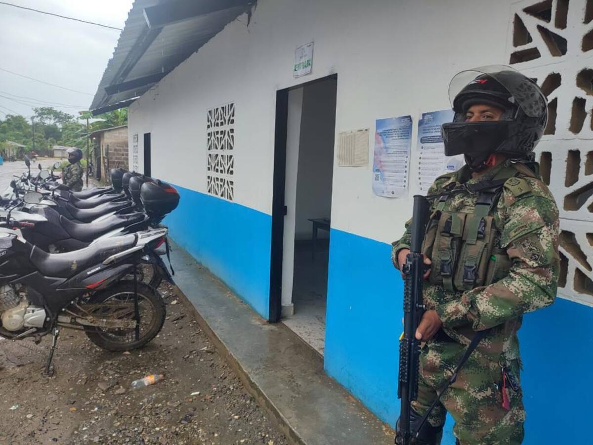 Ejército reforzará la seguridad en tres puestos de votación de Chinú, Córdoba
