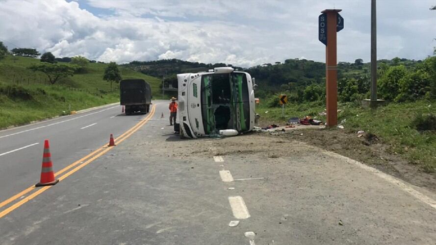 Detienen a tres personas por el presunto delito de tráfico de migrantes. Foto: Enviada desde la Policía Metropolitana de Manizales.