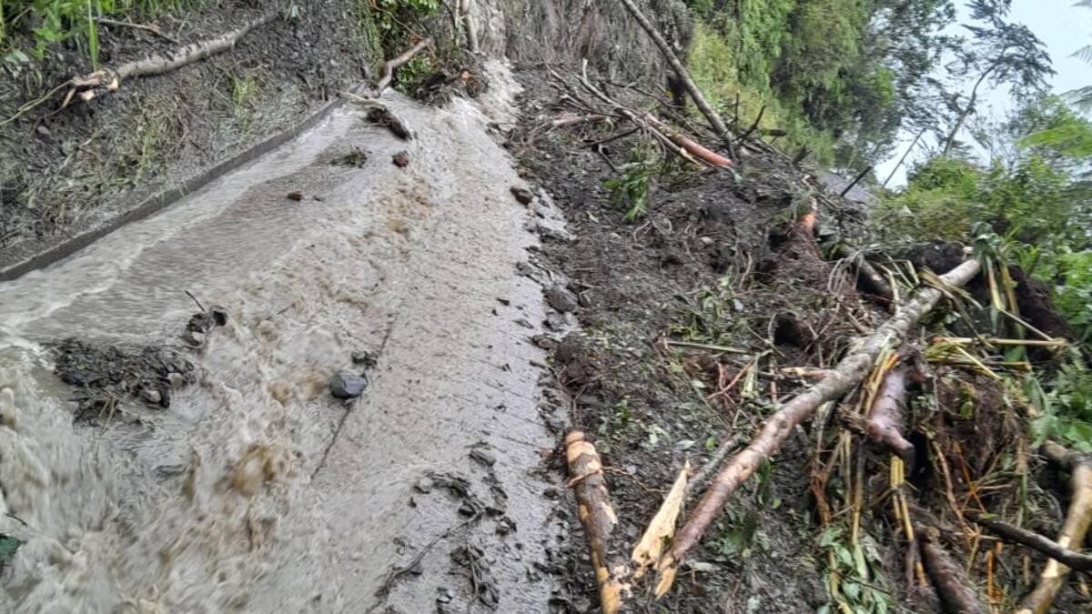 Boyacá: Son 40 familias damnificadas por emergencia invernal en Chivor