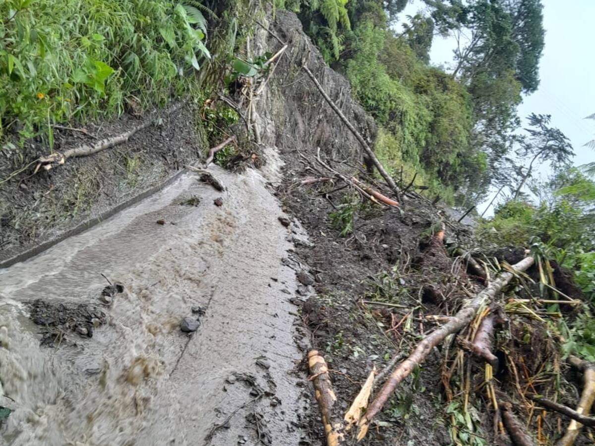 Boyacá: Son 40 familias damnificadas por emergencia invernal en Chivor