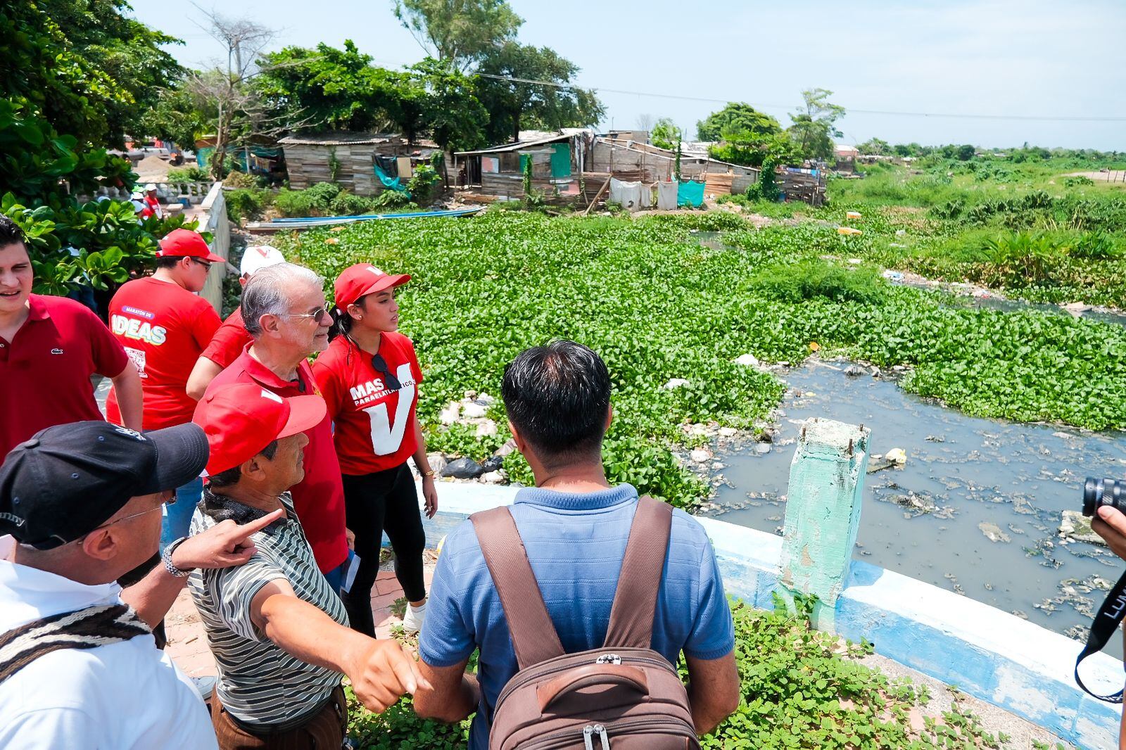 Visita del gobernador Eduardo Verano a los municipios./ Foto: Gobernación del Atlántico