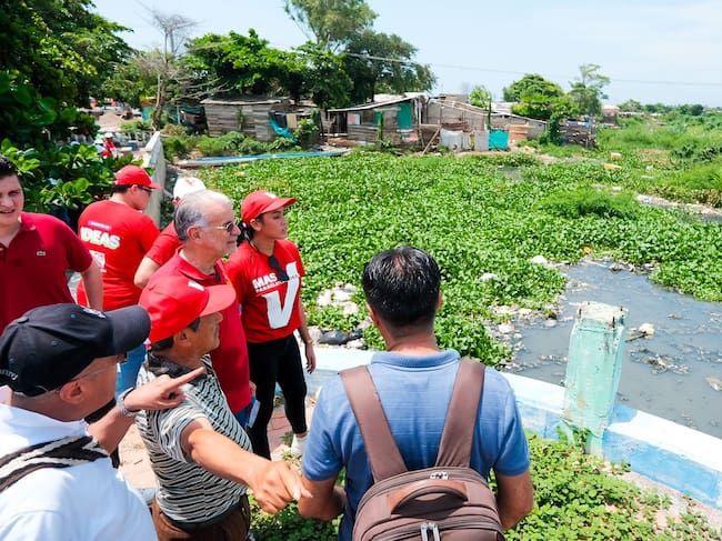 Visita del gobernador Eduardo Verano a los municipios./ Foto: Gobernación del Atlántico