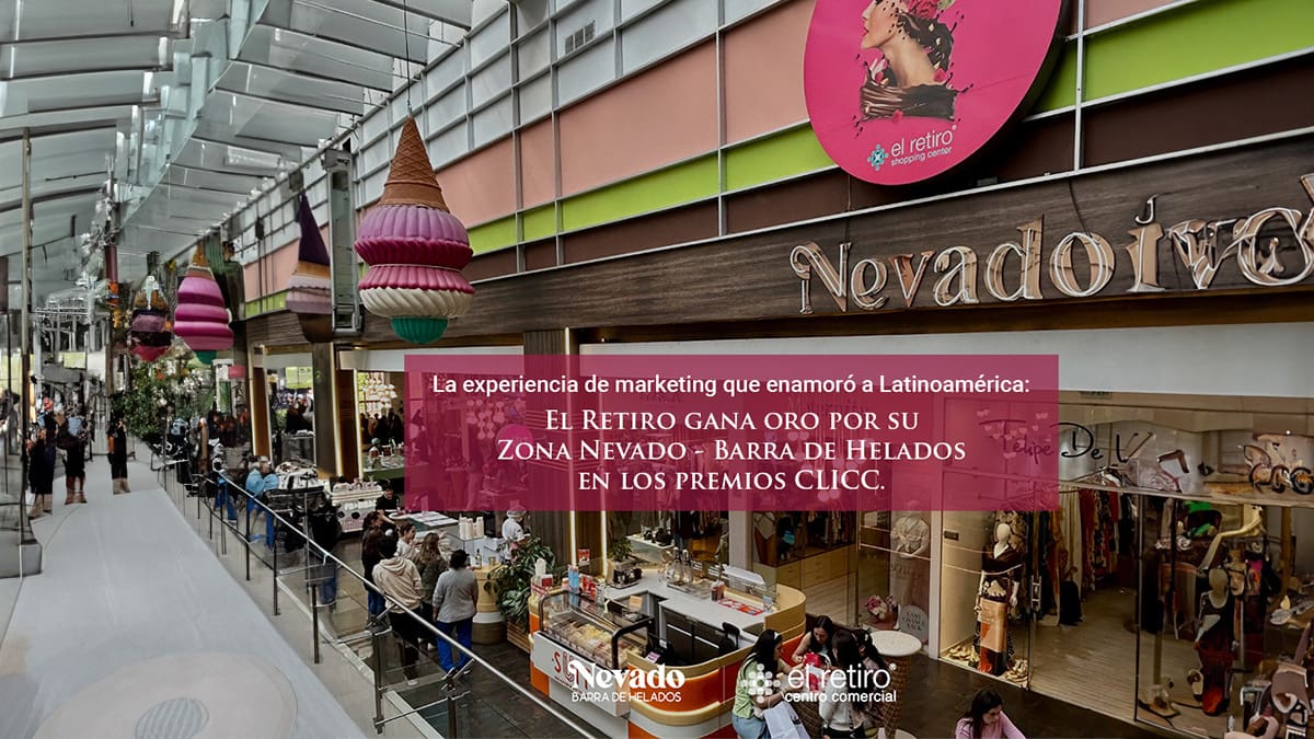 El Retiro Centro Comercial se quedó con el Premio Oro gracias a su innovadora ‘Zona Nevado’