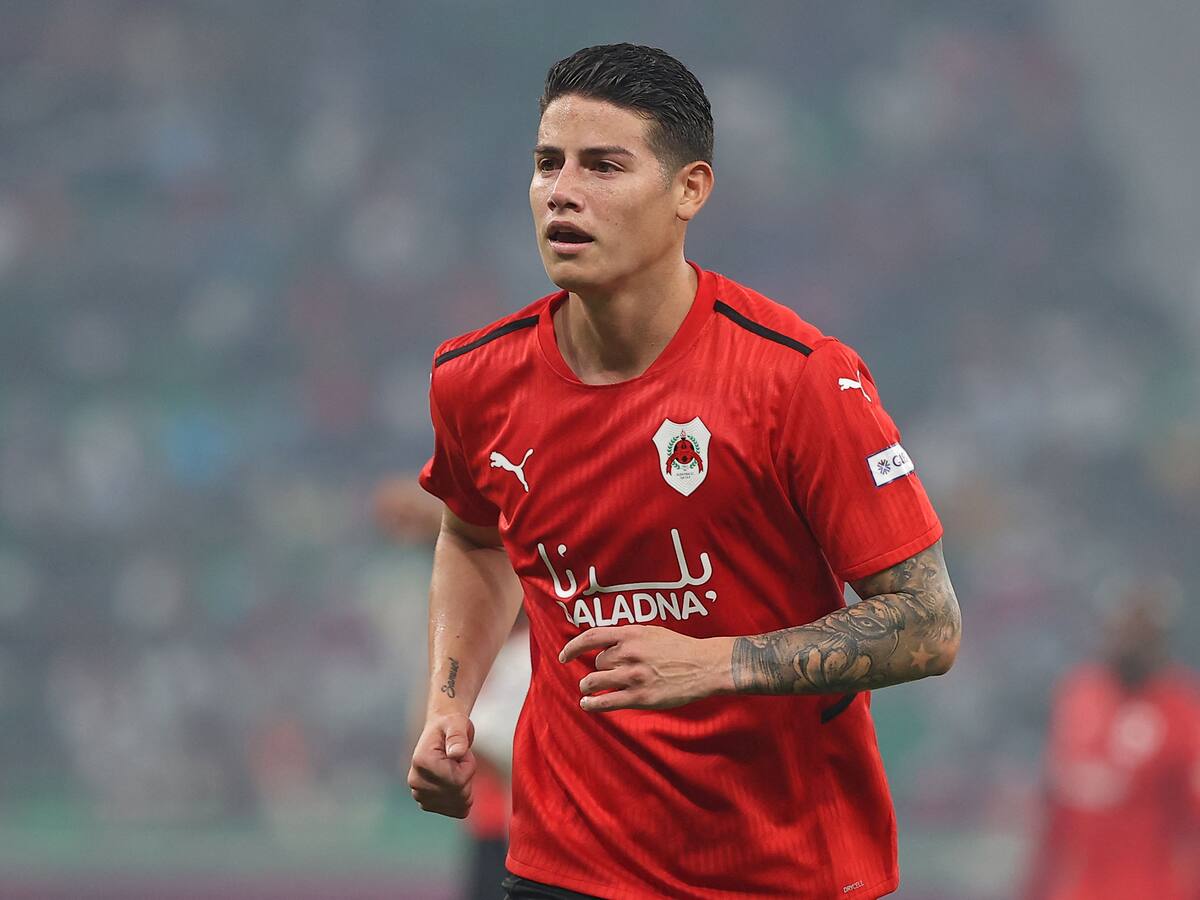 Video: James Rodríguez volvió a jugar en el empate entre el Al-Rayyan y Al-Sailiya