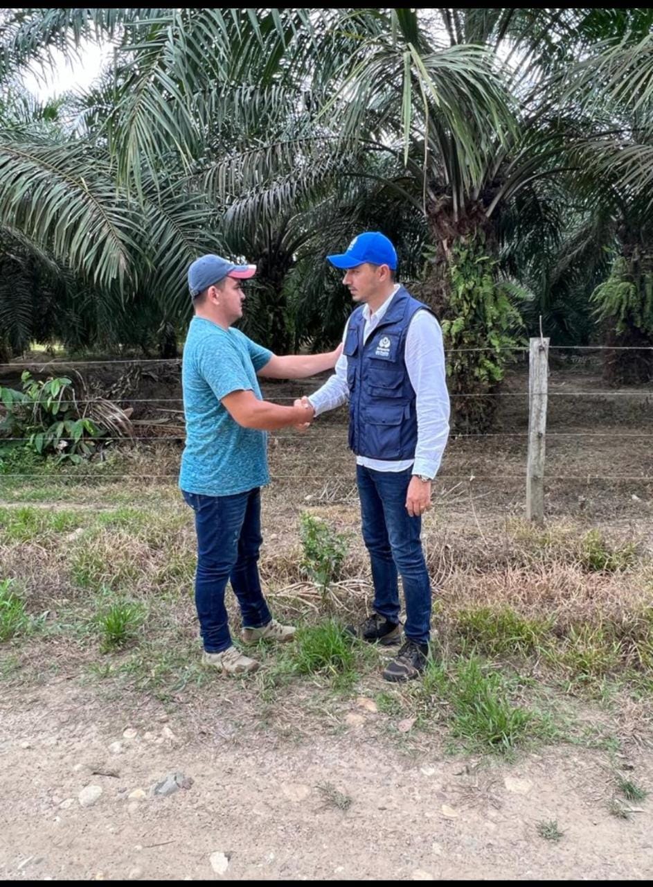 Fue liberado escolta de la UNP en el Catatumbo. Foto: Defensoría del Pueblo