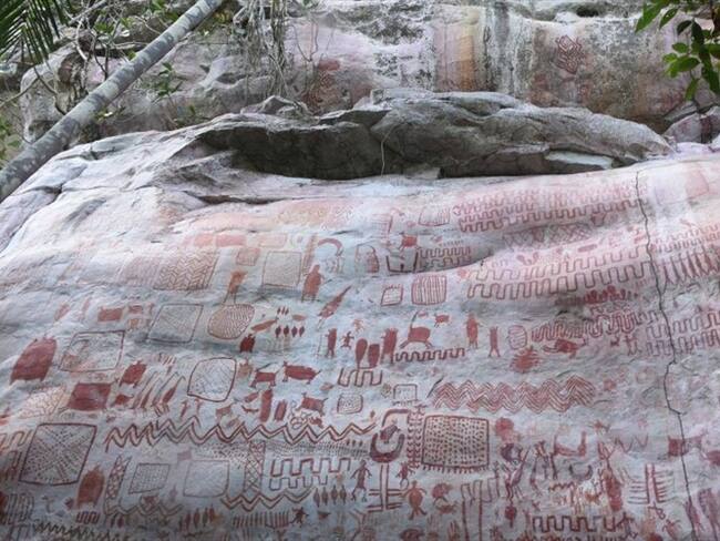 Fueron colombianos los que han determinado que estas pinturas rupestres tenían 12.000 años: María Jimena Duzán. Foto: Getty Images