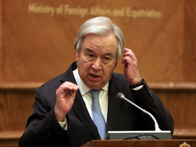 Antonio Guterres. Foto: EFE.
