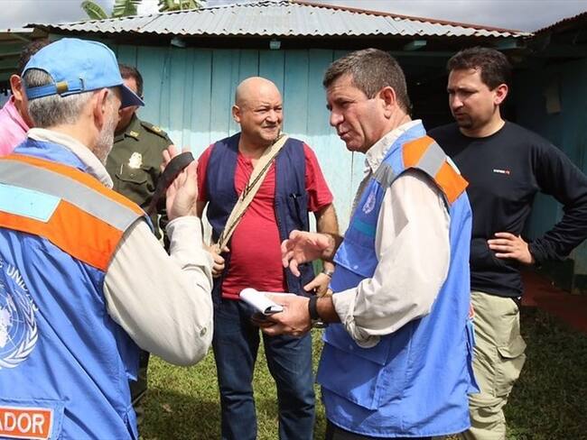 Comisión de verificación. Foto: Colprensa