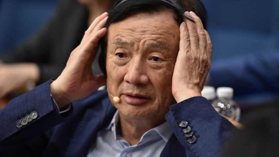 El anuncio del presidente y fundador de la compañía, Ren Zhengfei, es el primer reconocimiento del impacto que suponen para Huawei las medidas en su contra.. Foto:
