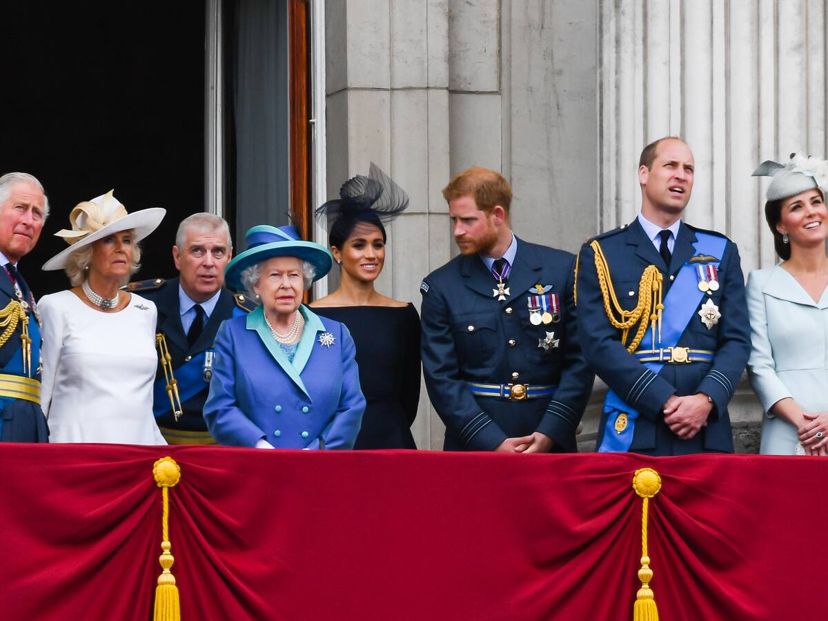 Príncipe Harry, Meghan y Andrés no estarán en el balcón de Buckingham para el jubileo de Isabel II