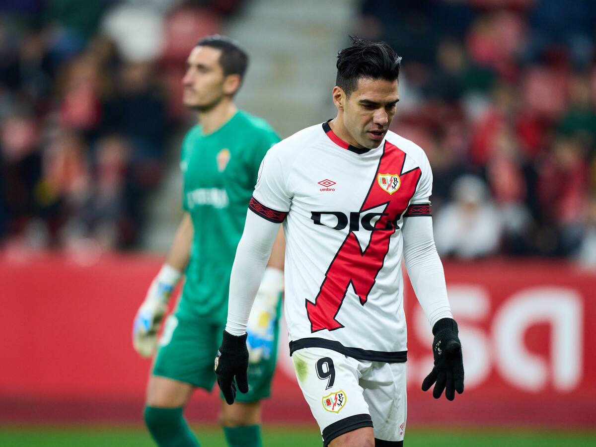 El Rayo Vallecano de Falcao quedó eliminado de la Copa del Rey