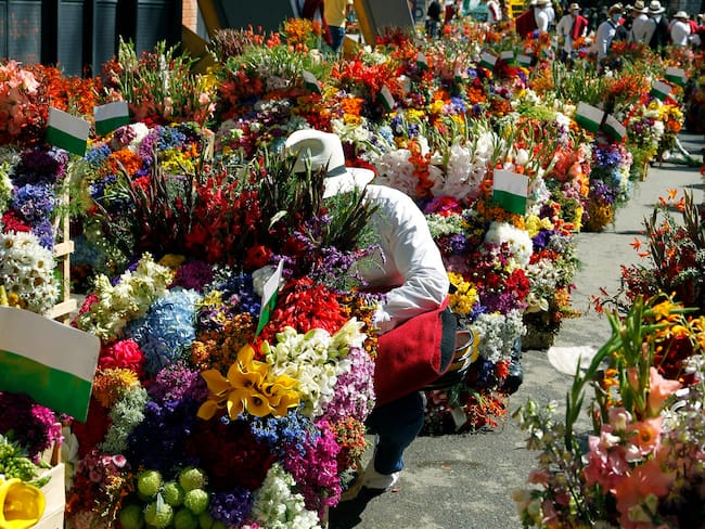 Feria de las Flores. (Photo by Fredy Builes/Getty Images)