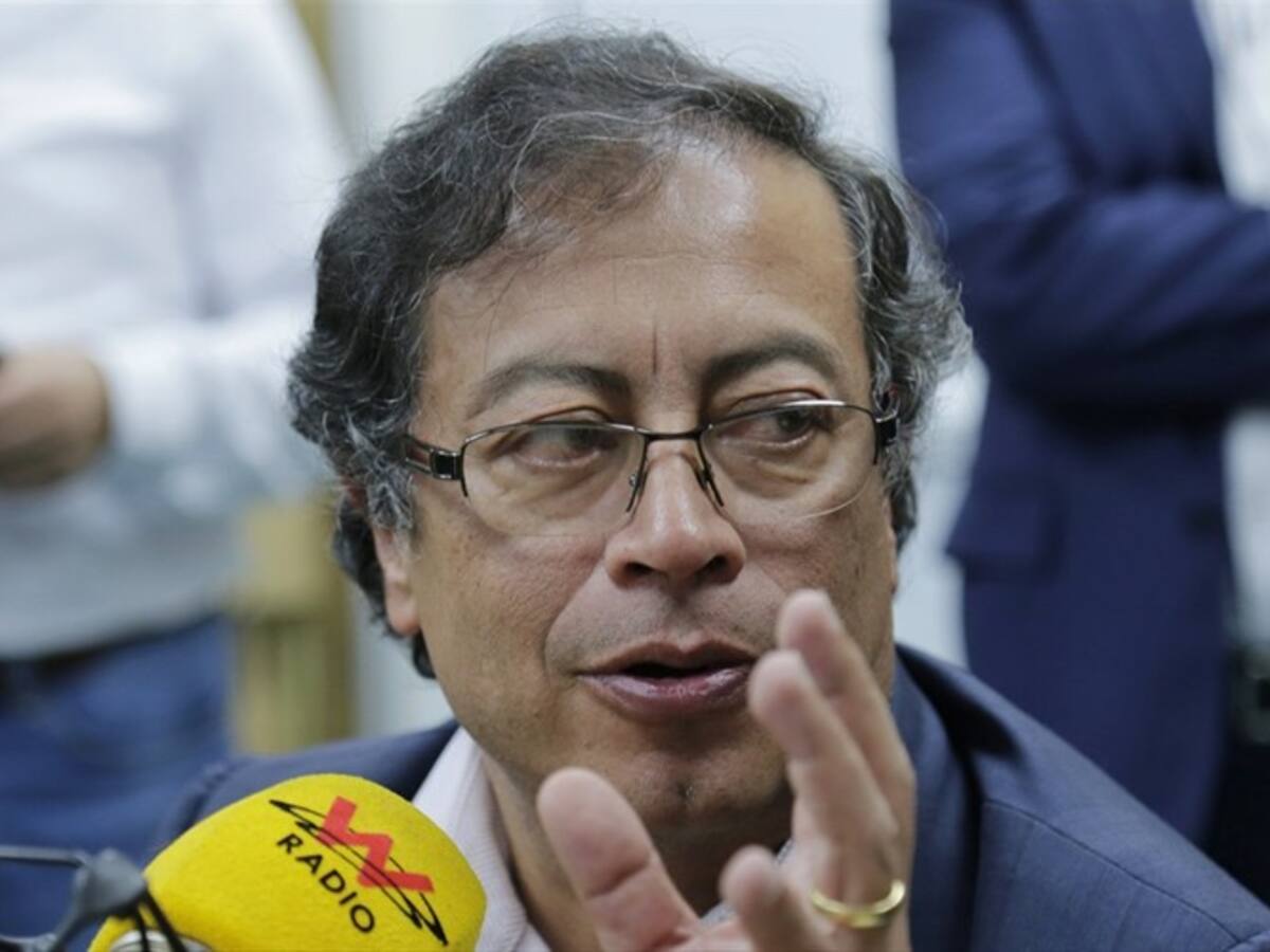 Gustavo Petro hace un llamado de reconciliación a fuerza pública y manifestantes
