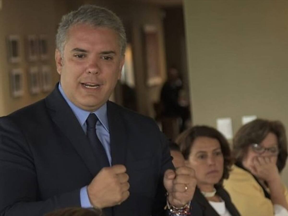 Duque espera que delitos sexuales no tengan beneficios judiciales