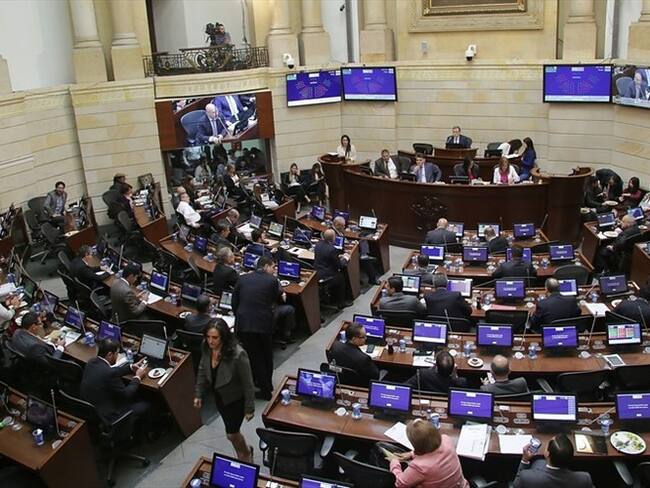 Minuto a minuto del debate en el Congreso sobre las objeciones a la JEP. Foto: Colprensa