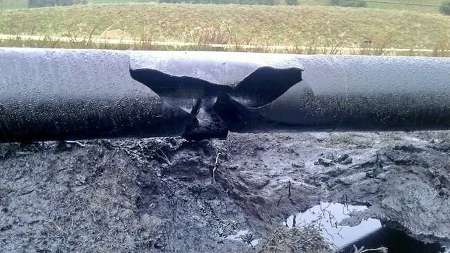 La compañía Cenit, filial de Ecopetrol, rechazó nuevamente las acciones ilícitas y violentas que se han registrado en la reciente semana contra el oleoducto Caño Limón – Coveñas. Foto: Colprensa / EXTERNO