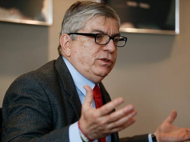 César Gaviria, ex presidente de la República y director de la campaña por el "Sí" en el plebiscito. Foto: Colprensa - Juan Páez