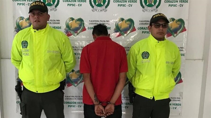 En lo transcurrido de 2019, la Policía en Caldas ha capturado a seis personas por homicidio. Foto: Policía Caldas