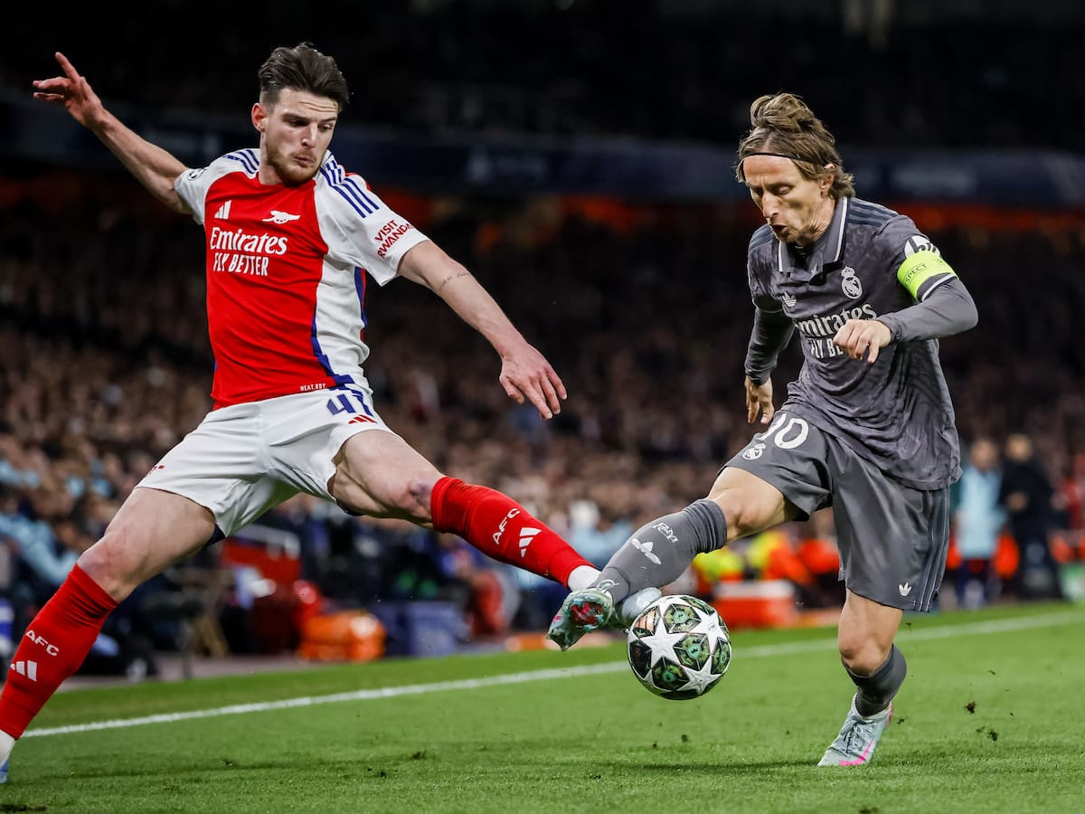 Arsenal gustó y goleó 3-0 al Real Madrid en los cuartos de final de la Champions League