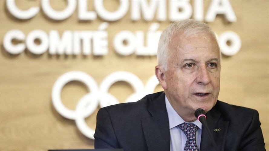 El expresidente del Comité Olímpico Colombiano dijo que los deportistas colombianos se sobrepusieron a todos los obstáculos de la pandemia.. Foto: Colprensa - Sergio Acero