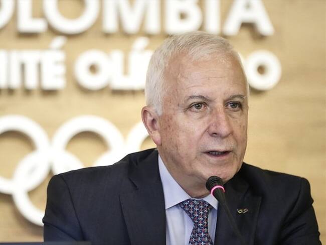 El expresidente del Comité Olímpico Colombiano dijo que los deportistas colombianos se sobrepusieron a todos los obstáculos de la pandemia.. Foto: Colprensa - Sergio Acero