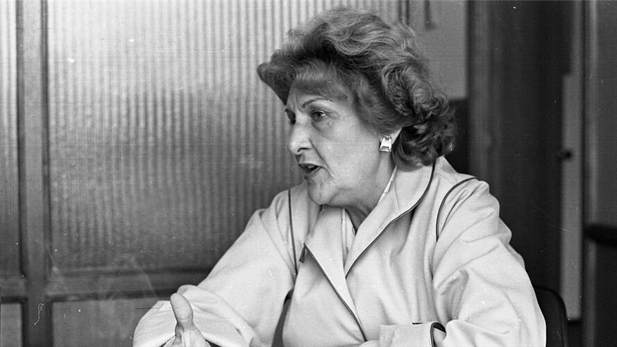 Alicia Merklin del Carpio falleció a los 90 años. Foto: Colprensa