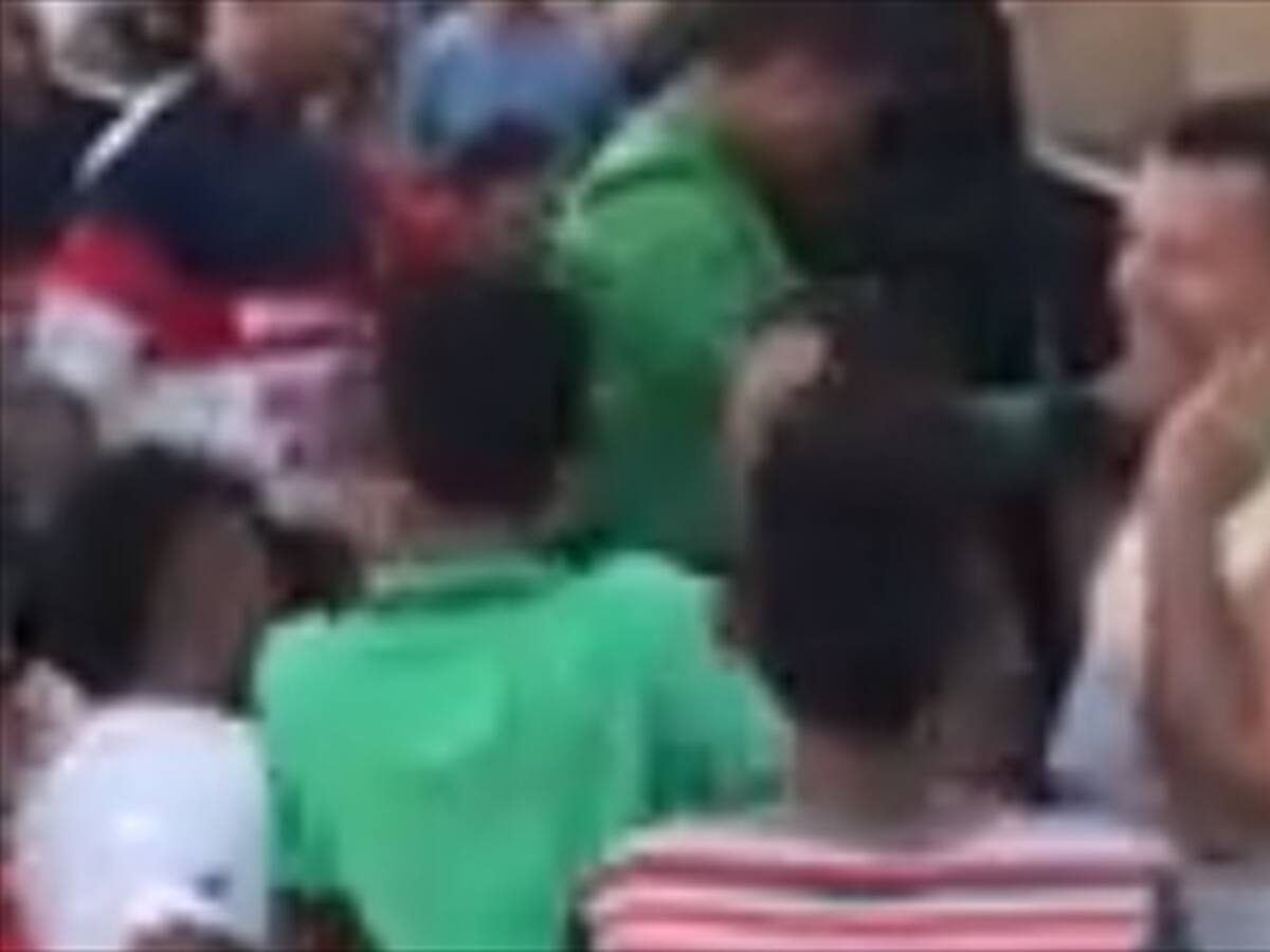 Así es el "VAR improvisado" en Sabanalarga, Atlántico