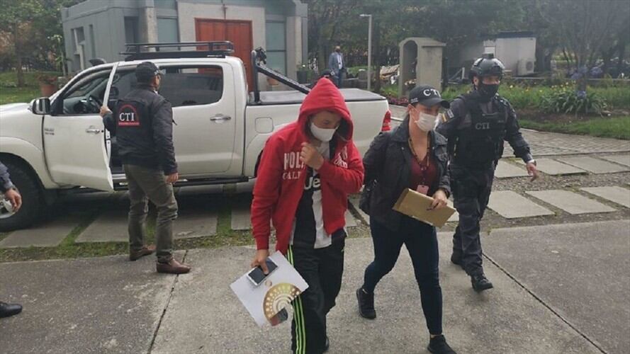 La Fiscalía le solicitó a un juez qué los patrulleros Juan Camilo Lloreda y Harby Damián Rodríguez sean enviados a prisión . Foto: Colprensa