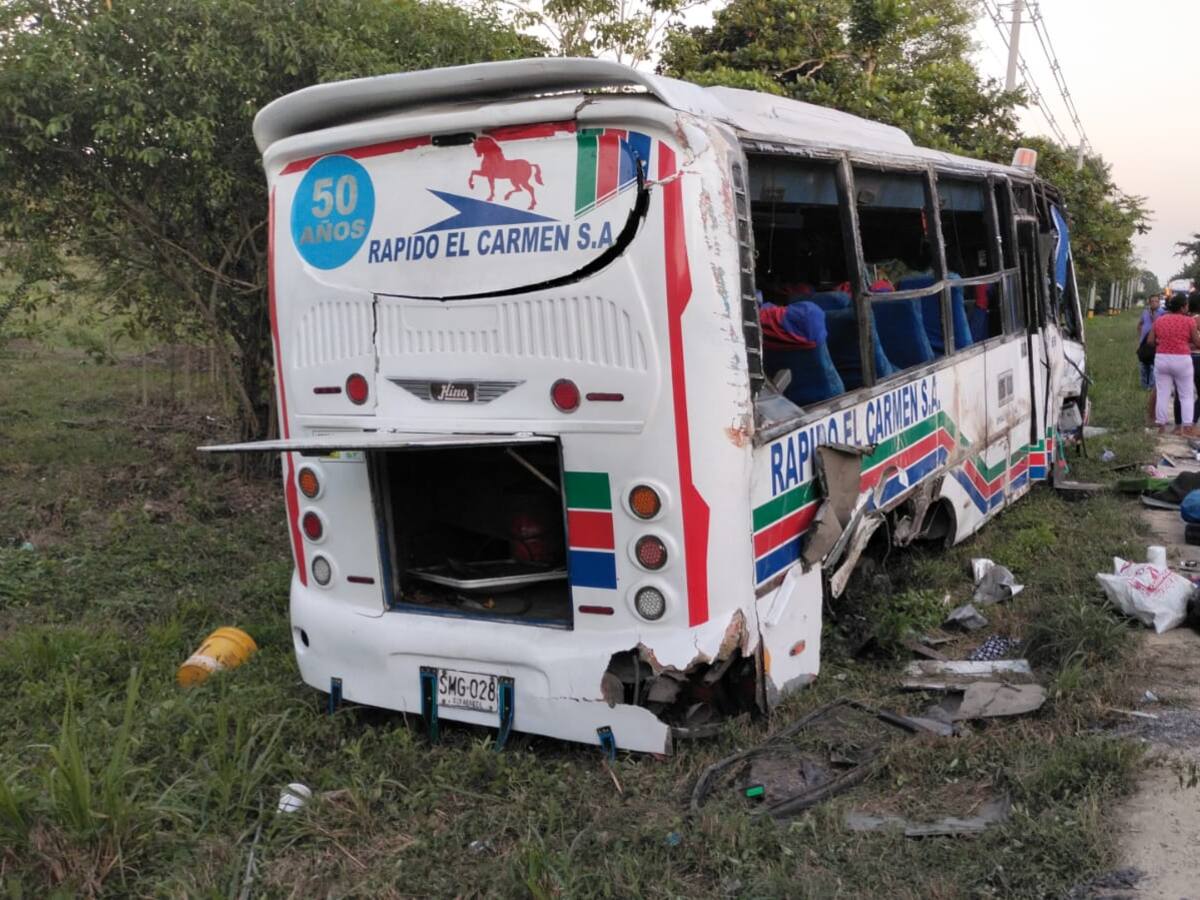 Tres muertos dejó accidente de tránsito en Bolívar