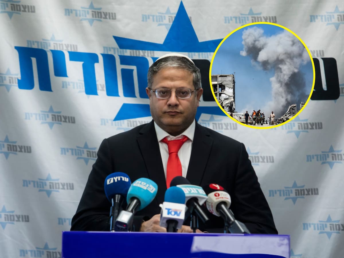 Ministro ultraderechista israelí afirmó que es “hora de entrar con toda la fuerza” en Gaza