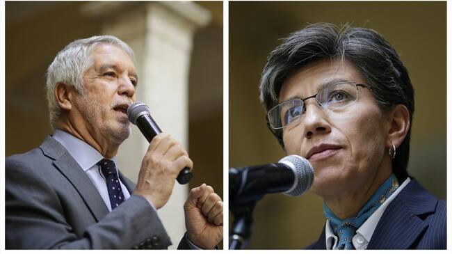 Rifirrafe entre Claudia López y Enrique Peñalosa por Transmilenio y RegioTram. Foto: Colprensa