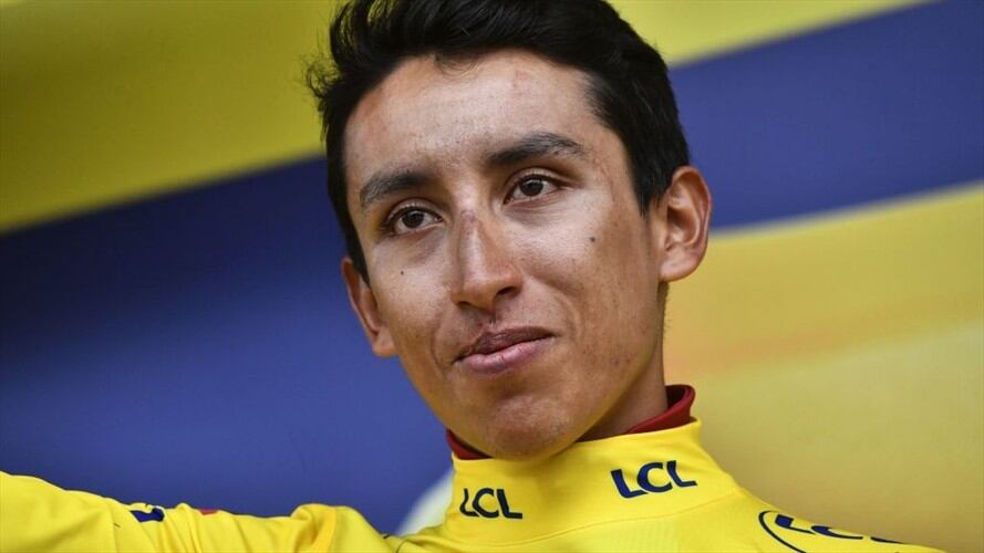 Egan Bernal anuncia que entregarán más de mil mercados a quienes lo necesitan. Foto: Getty Images