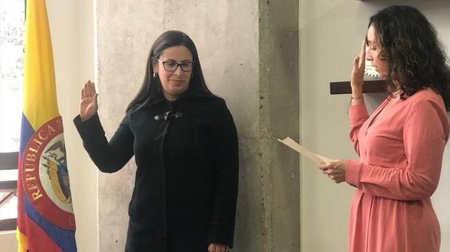 Mariana Viña Castro había sido directora de la ANTV.. Foto: Twitter CRC