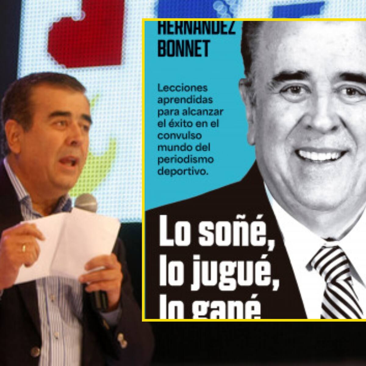 Javier Hernández Bonnet lanza libro con historias inéditas del fútbol colombiano