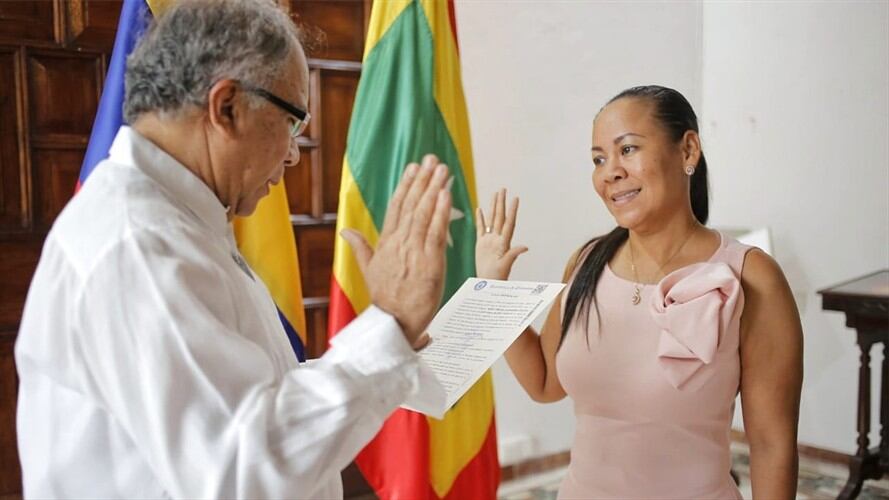 Yolanda Wong fue alcaldesa encargada de Cartagena hasta el 19 de septiembre de 2018. Foto: Archivo.