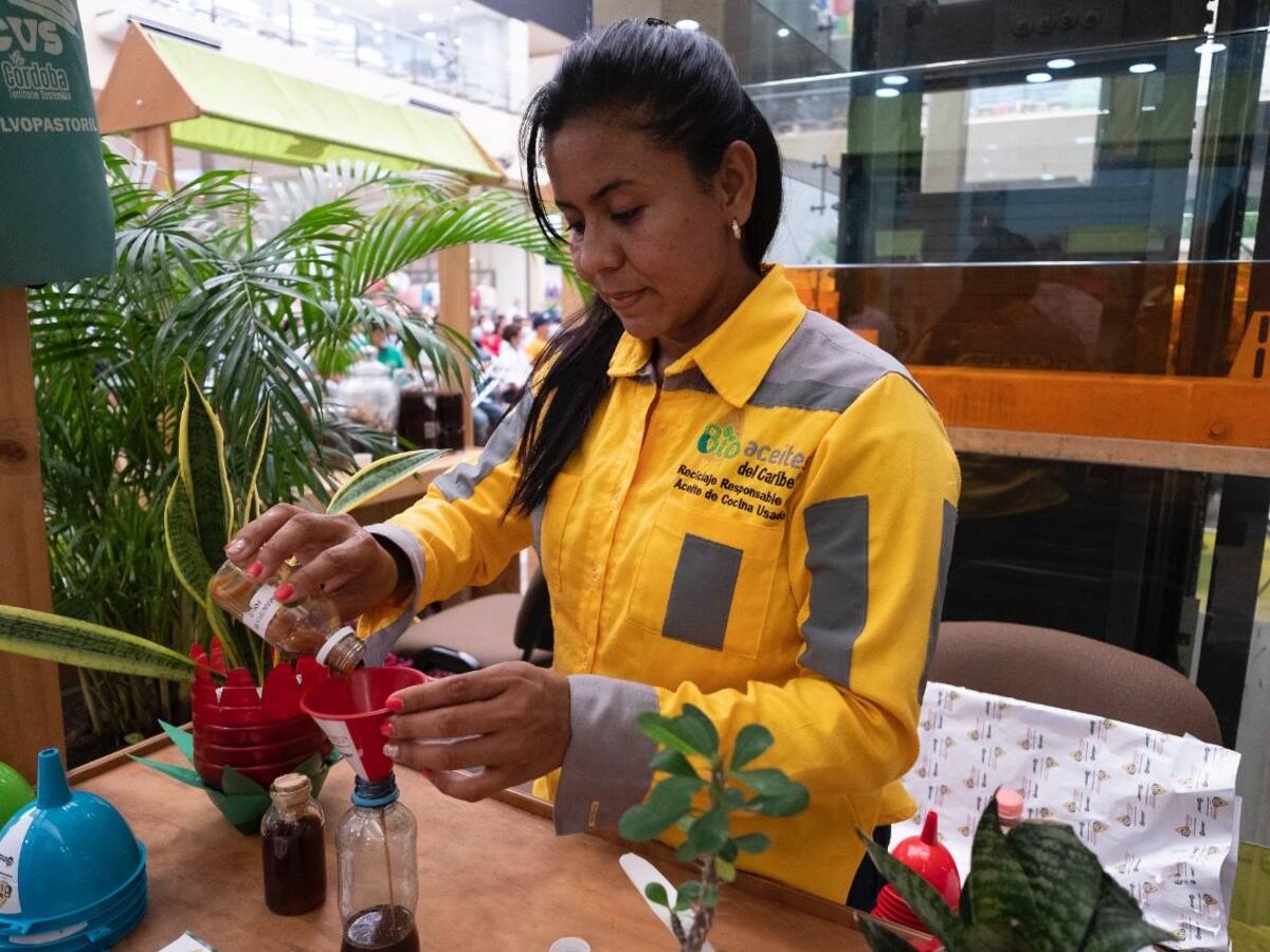 En Montería se exponen más de 100 negocios amables con el medio ambiente