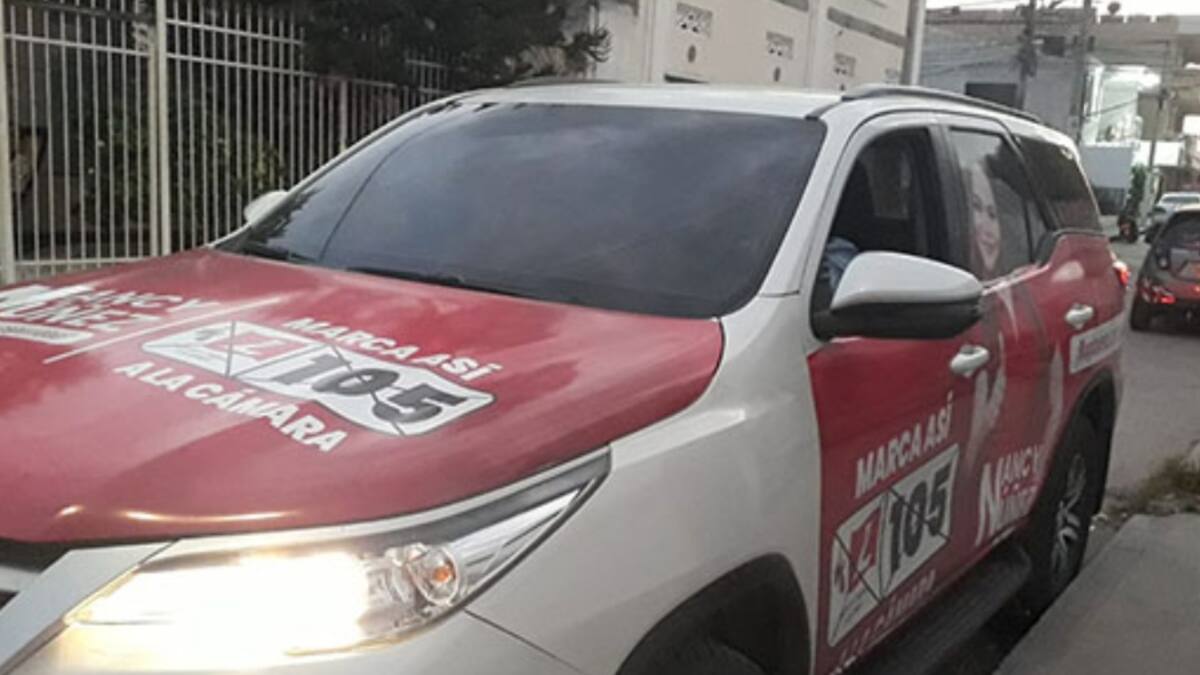 “Esa camioneta no estaba vinculada a mi campaña”: candidata que hacía propaganda con carro robado