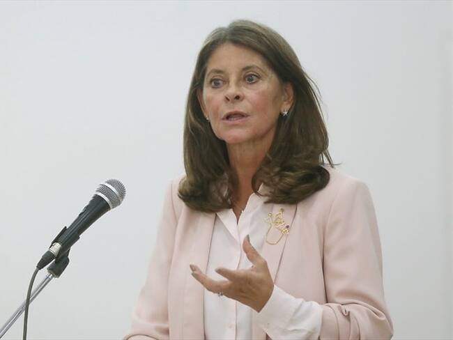 La vicepresidenta y canciller envió unas cartas a la OEA y CIDH con la agenda que se debe manejar durante la visita. . Foto: Colprensa - Camila Díaz