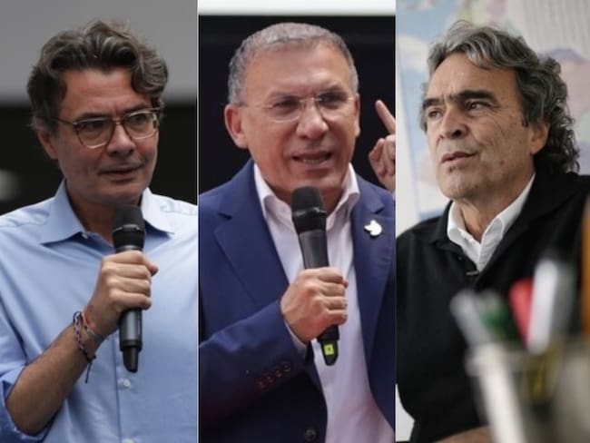 Alejandro Gaviria Roy Barreras Sergio Fajardo. Foto: Colprensa - Álvaro Tavera/Sergio Acero