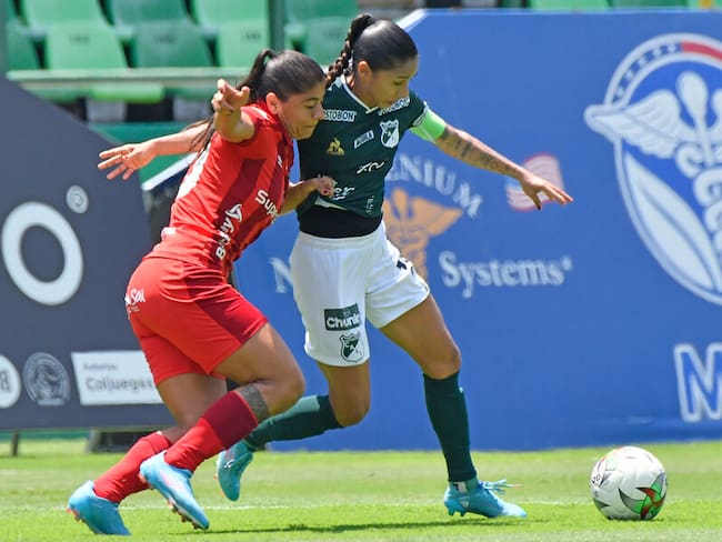 Deportivo Cali - América de Cali, Liga Femenina Colombiana. (Foto: Dimayor)