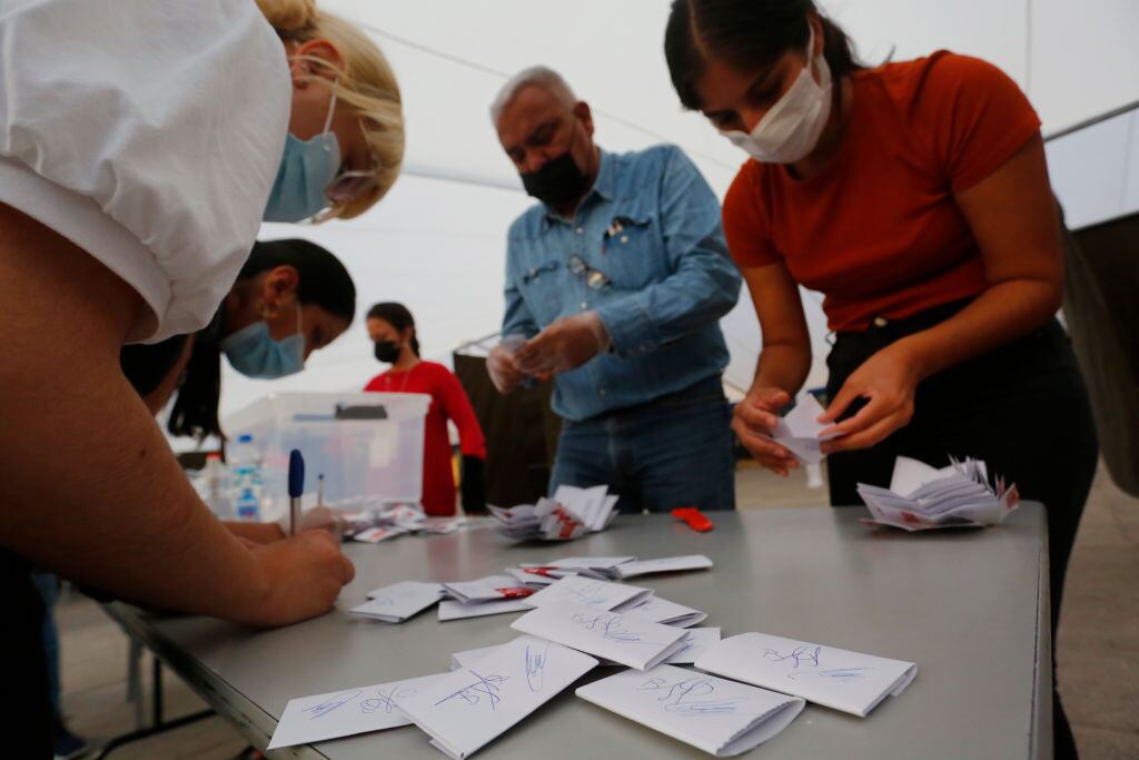 Votaciones en Chile. Foto: Getty Images.
