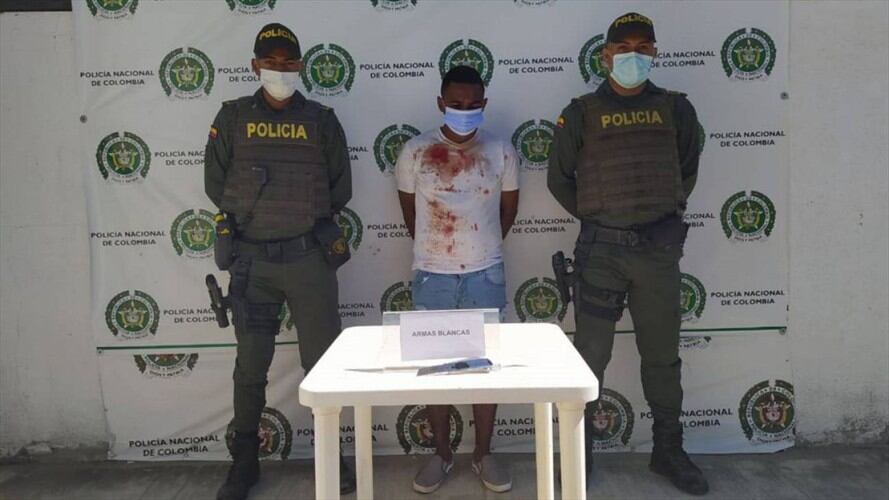 Juez envió a la cárcel a hombre que intentó asesinar a su hijo de 2 años. Foto: Policía Nacional